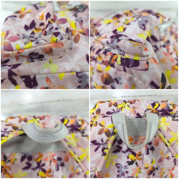 KIPLING KI0367 Fiona Travel Medium Backpack Polyester Falling Floral Multi *VGC* main image 14